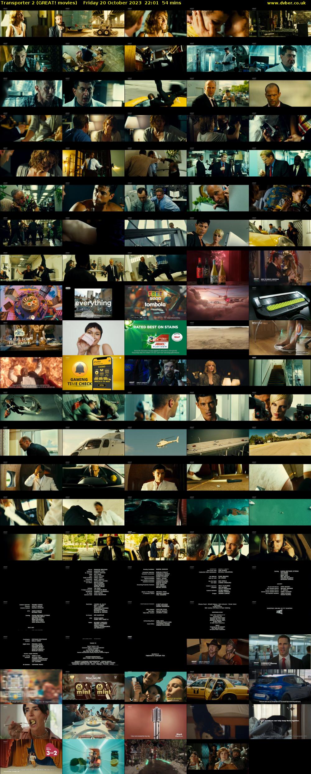 Transporter 2 (GREAT! movies) Friday 20 October 2023 22:01 - 22:55