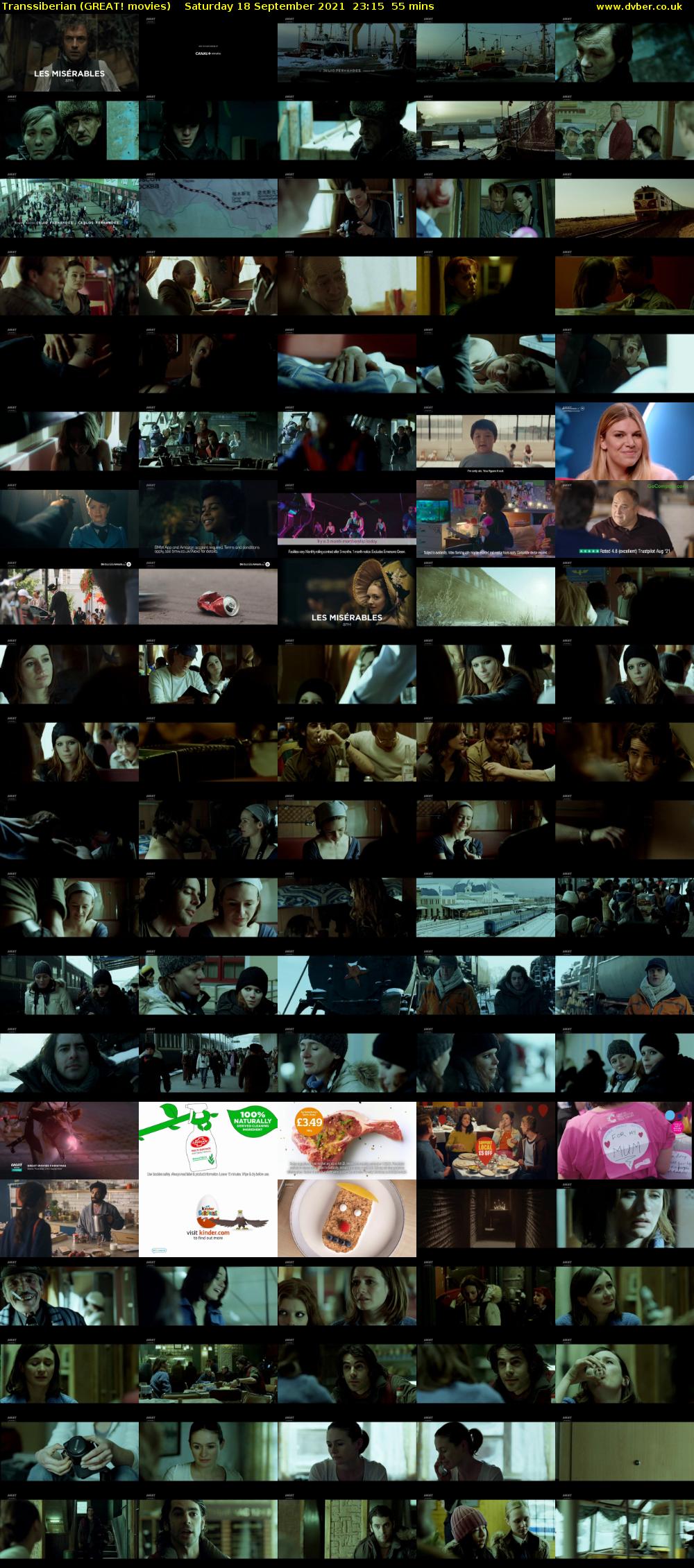Transsiberian (GREAT! movies) Saturday 18 September 2021 23:15 - 00:10