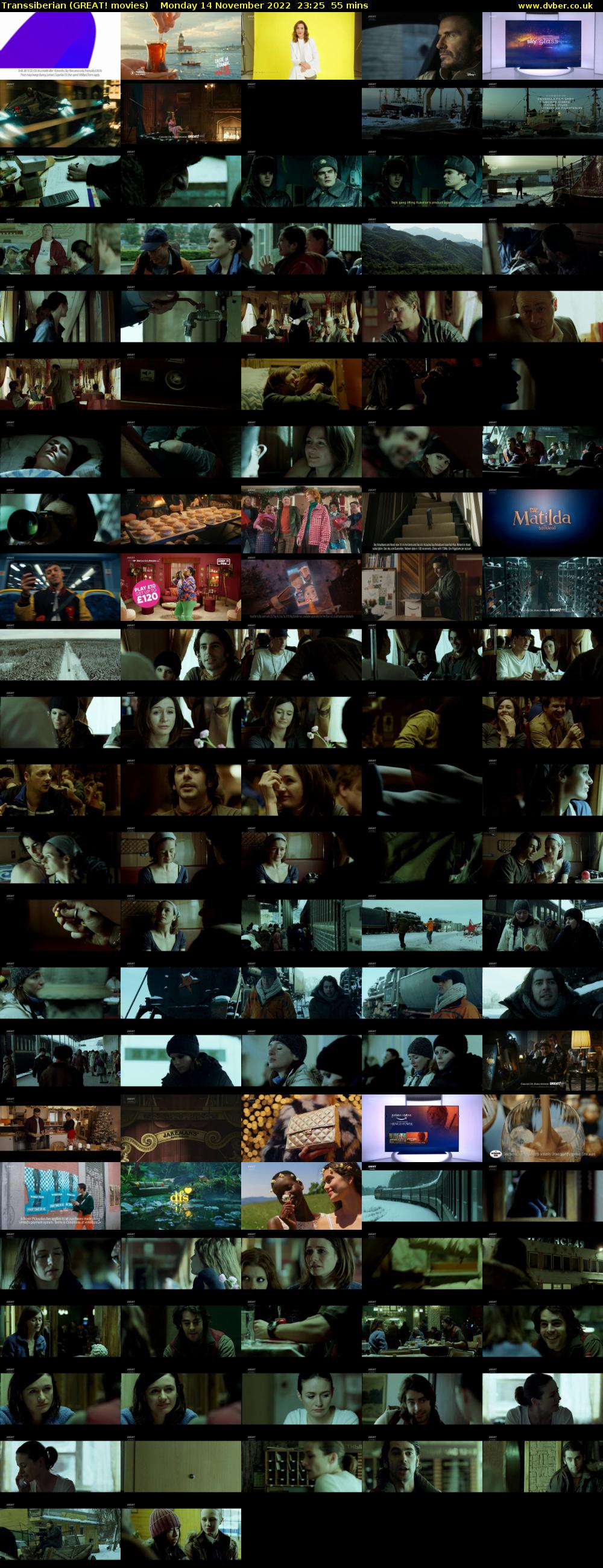 Transsiberian (GREAT! movies) Monday 14 November 2022 23:25 - 00:20