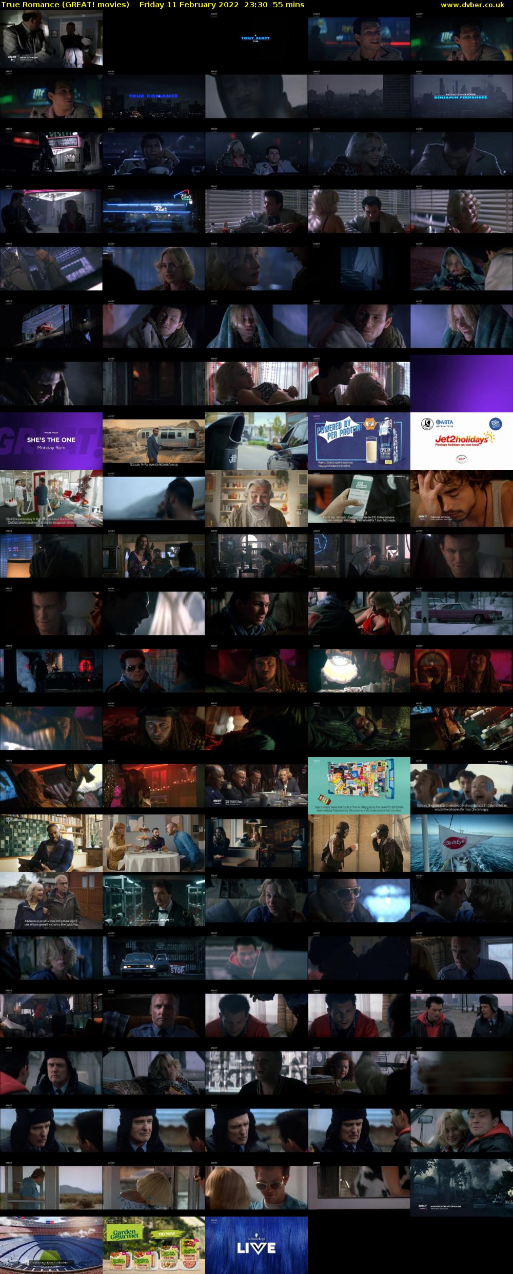 True Romance (GREAT! movies) Friday 11 February 2022 23:30 - 00:25