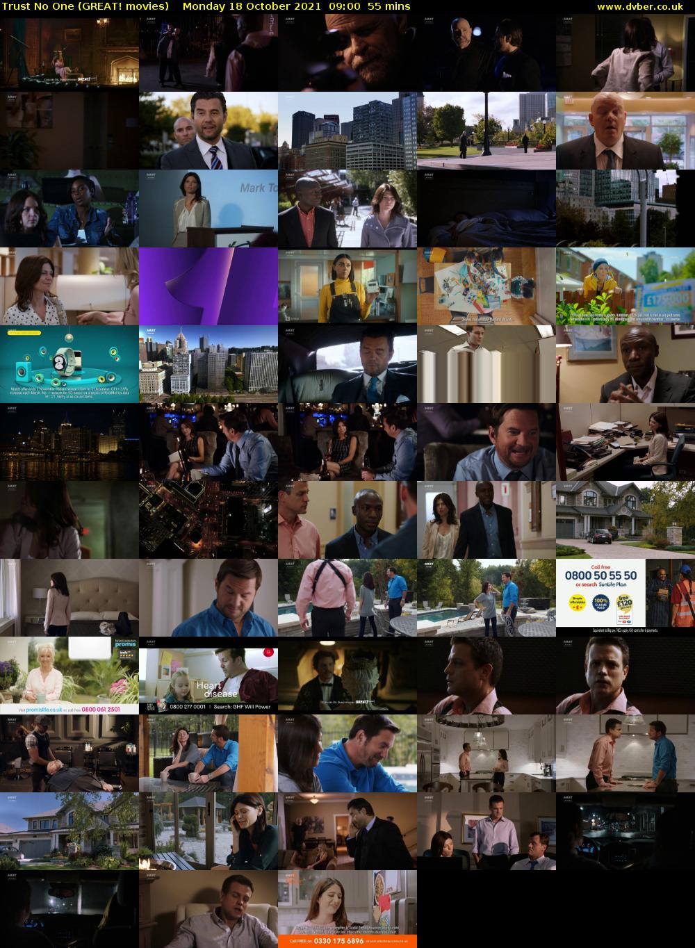 Trust No One (GREAT! movies) Monday 18 October 2021 09:00 - 09:55