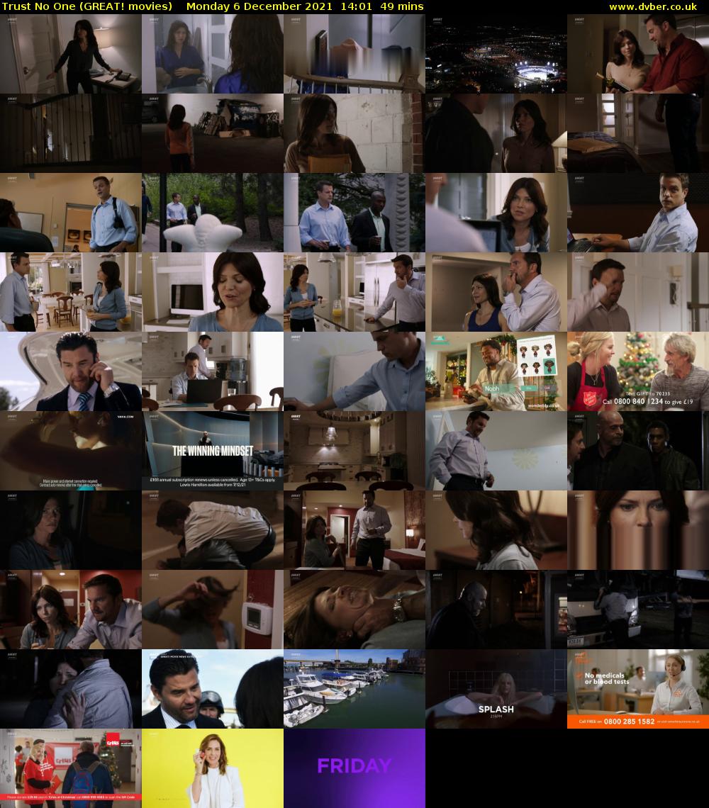 Trust No One (GREAT! movies) Monday 6 December 2021 14:01 - 14:50