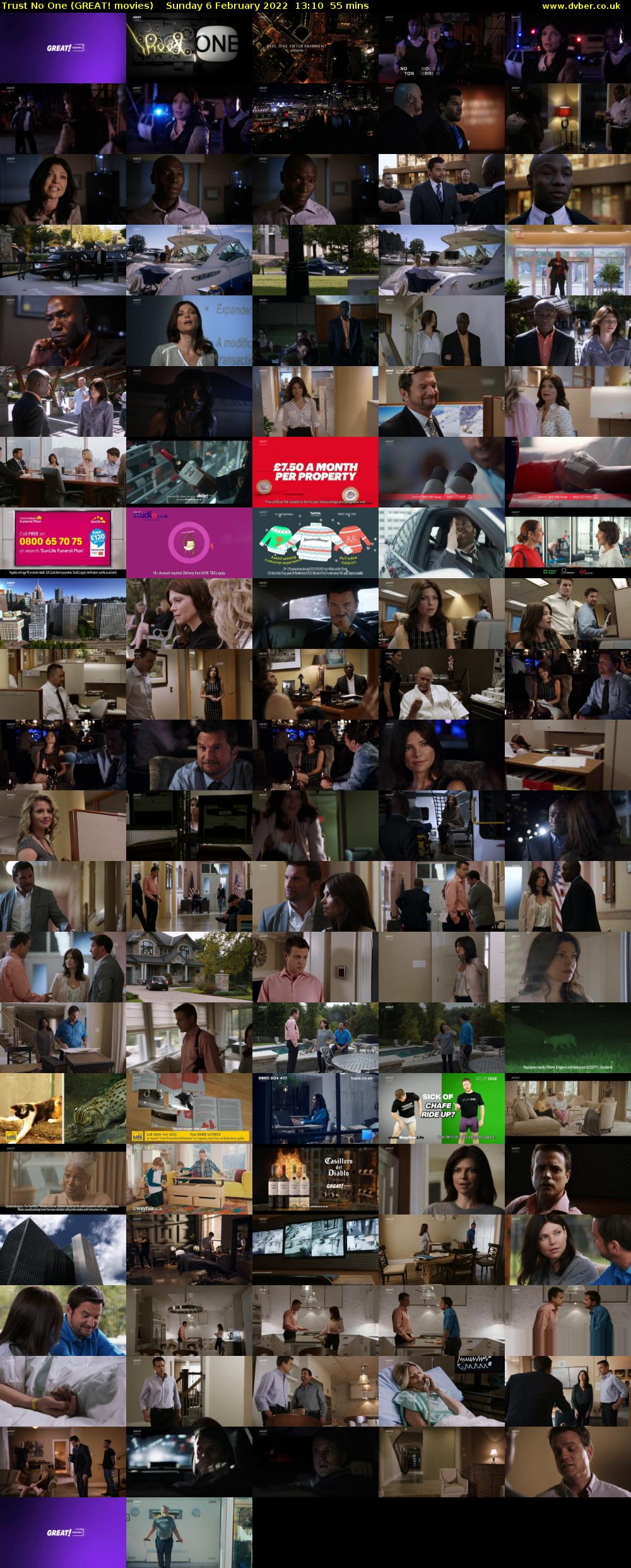 Trust No One (GREAT! movies) Sunday 6 February 2022 13:10 - 14:05