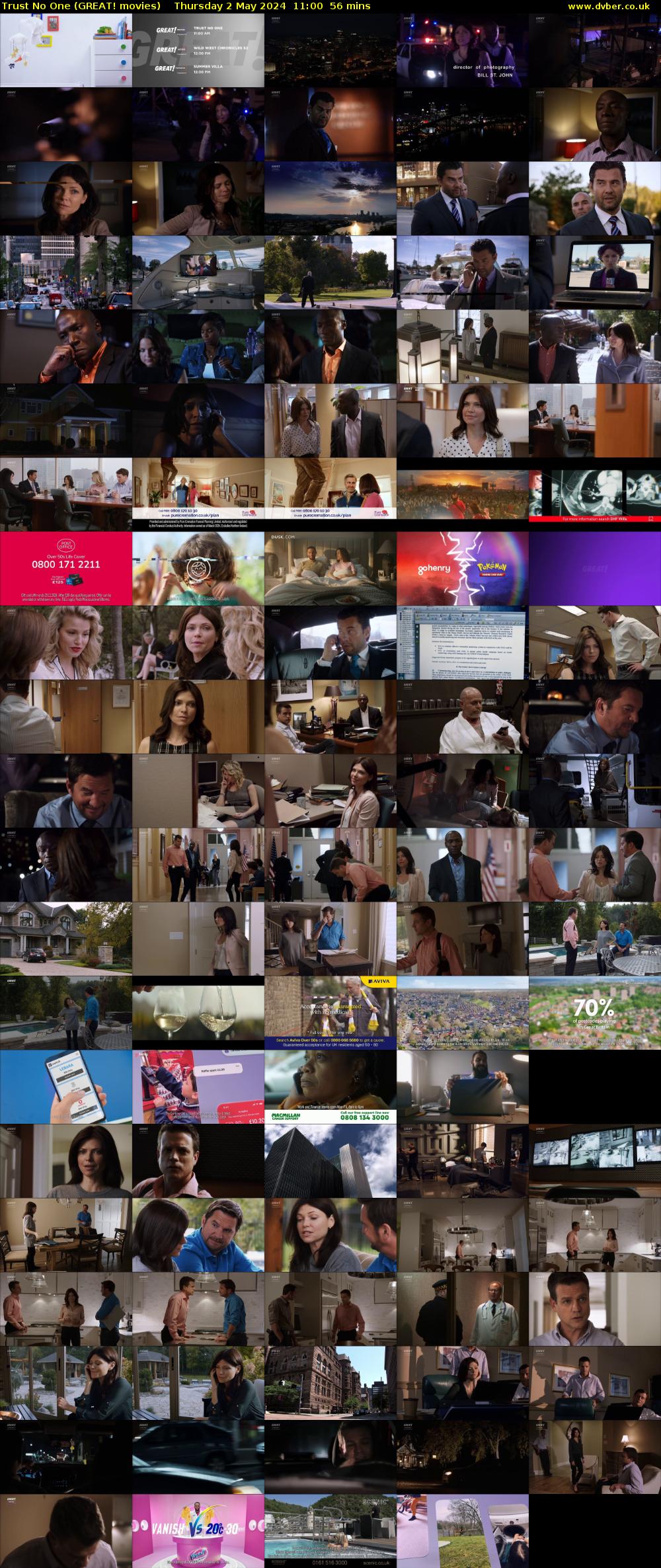 Trust No One (GREAT! movies) Thursday 2 May 2024 11:00 - 11:56