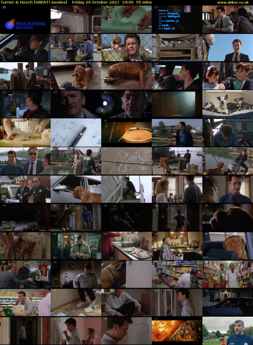 Turner & Hooch (GREAT! movies) Friday 29 October 2021 19:05 - 20:00