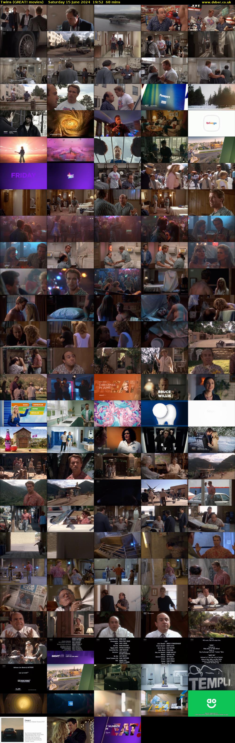 Twins (GREAT! movies) Saturday 15 June 2024 19:52 - 21:00