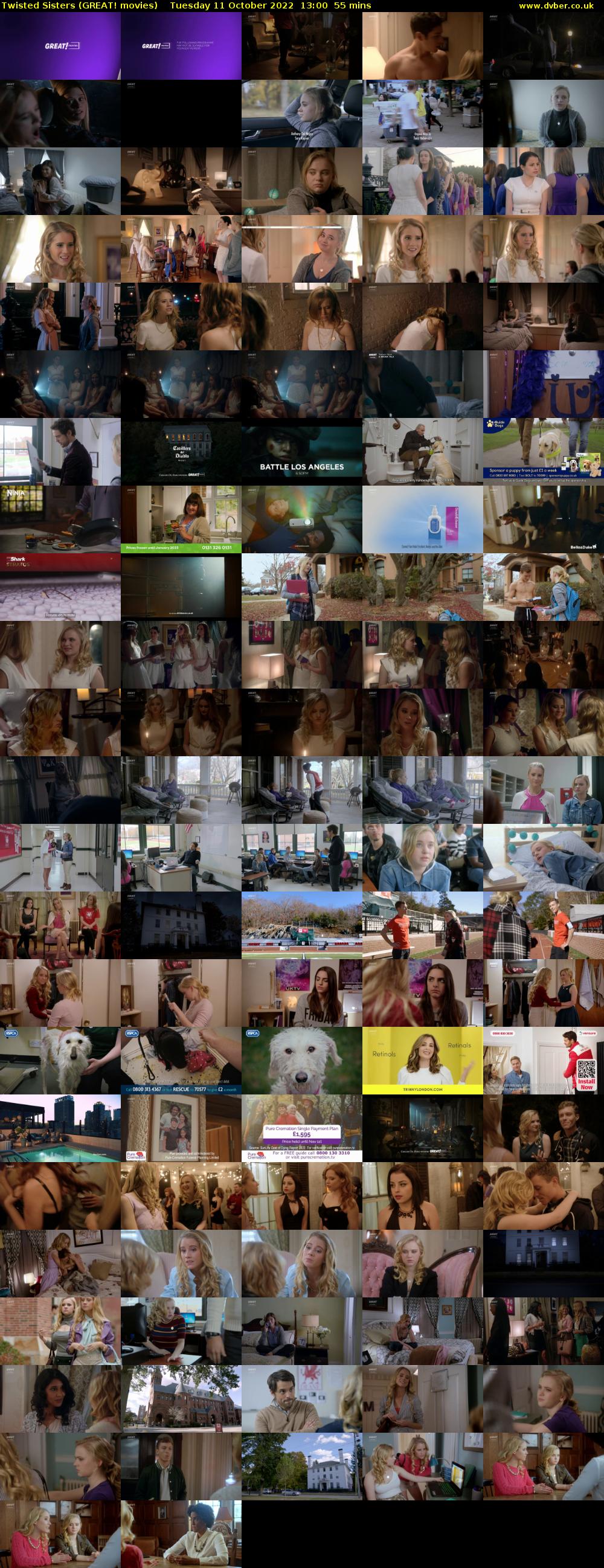 Twisted Sisters (GREAT! movies) Tuesday 11 October 2022 13:00 - 13:55