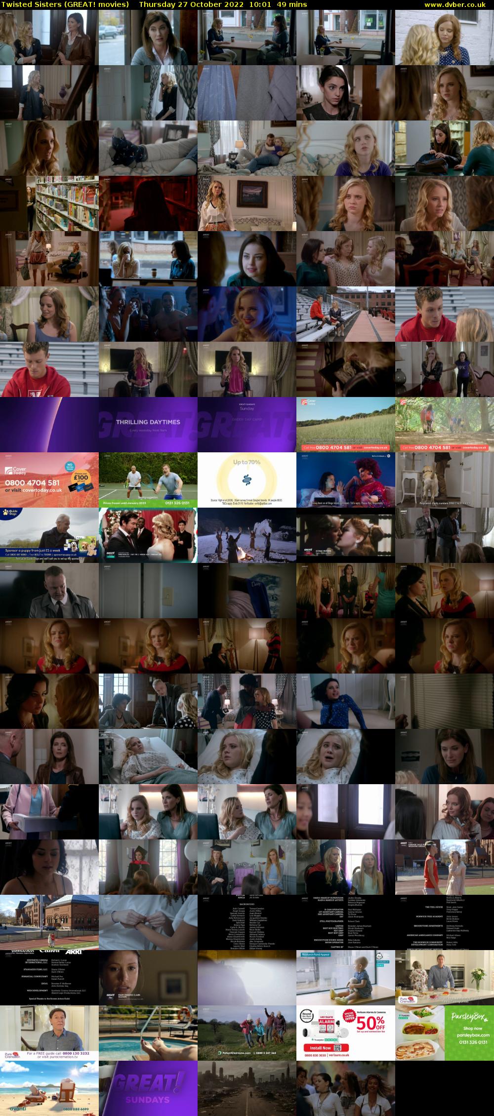 Twisted Sisters (GREAT! movies) Thursday 27 October 2022 10:01 - 10:50
