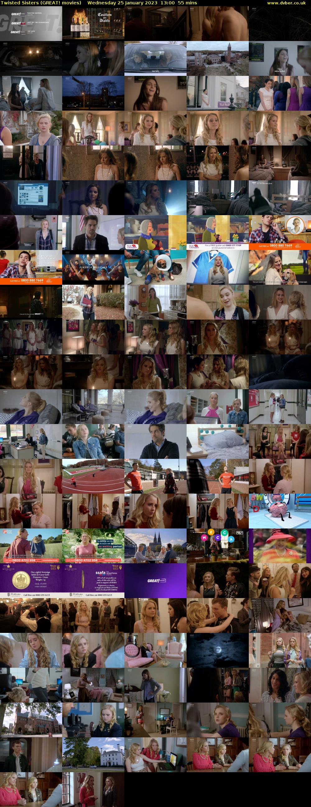 Twisted Sisters (GREAT! movies) Wednesday 25 January 2023 13:00 - 13:55