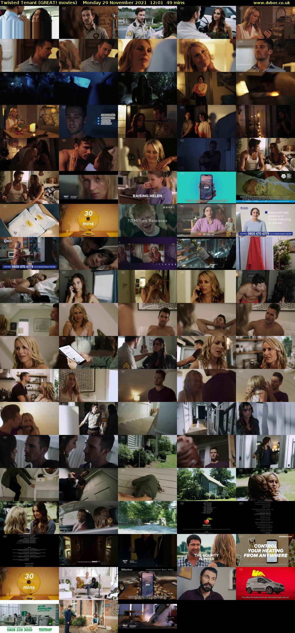 Twisted Tenant (GREAT! movies) Monday 29 November 2021 12:01 - 12:50