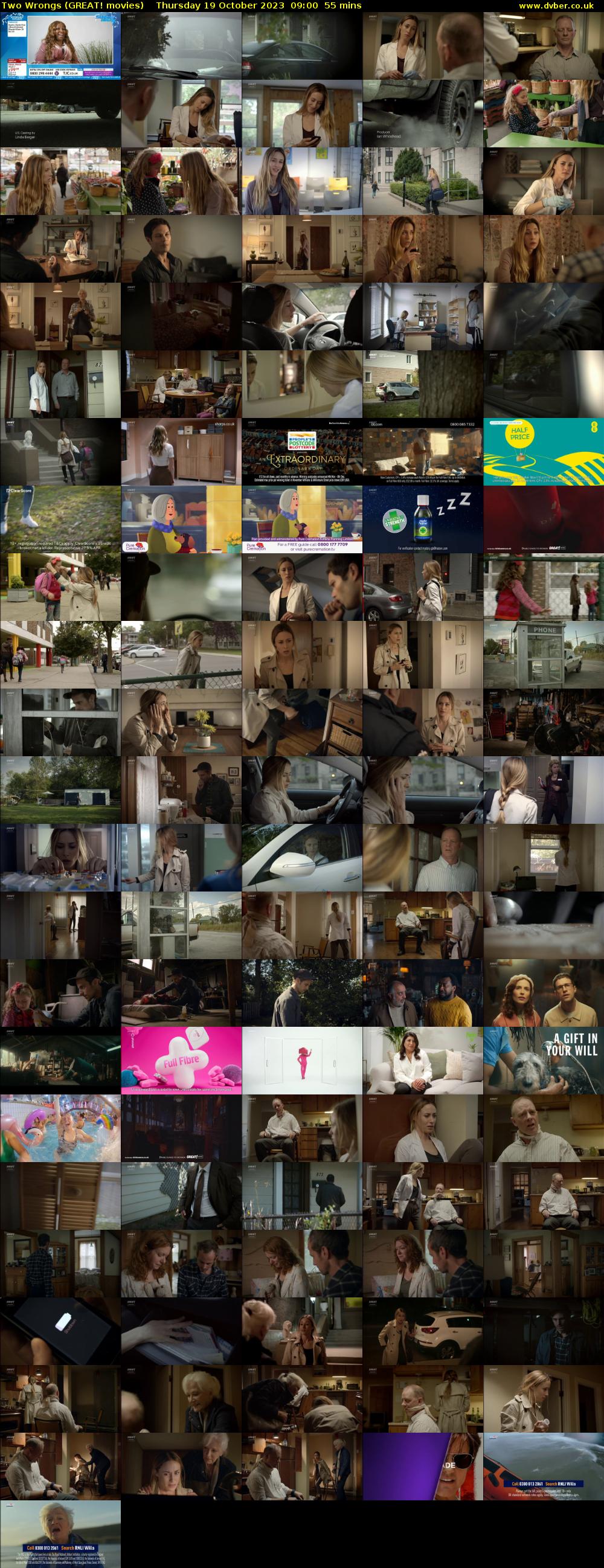 Two Wrongs (GREAT! movies) Thursday 19 October 2023 09:00 - 09:55