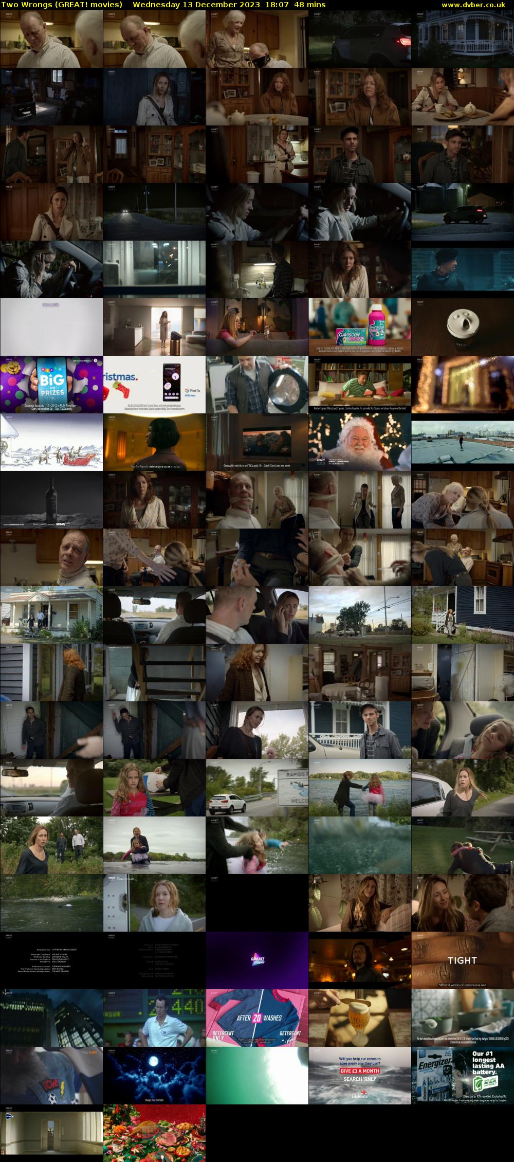 Two Wrongs (GREAT! movies) Wednesday 13 December 2023 18:07 - 18:55