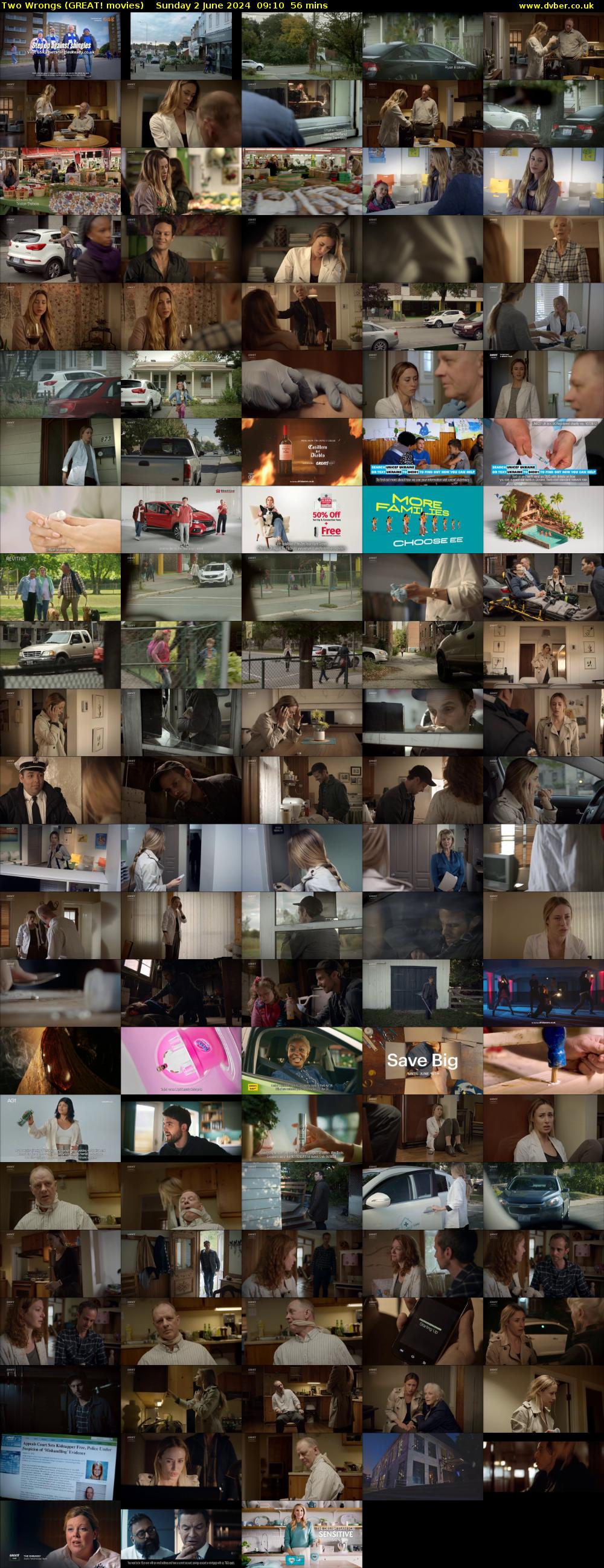 Two Wrongs (GREAT! movies) Sunday 2 June 2024 09:10 - 10:06