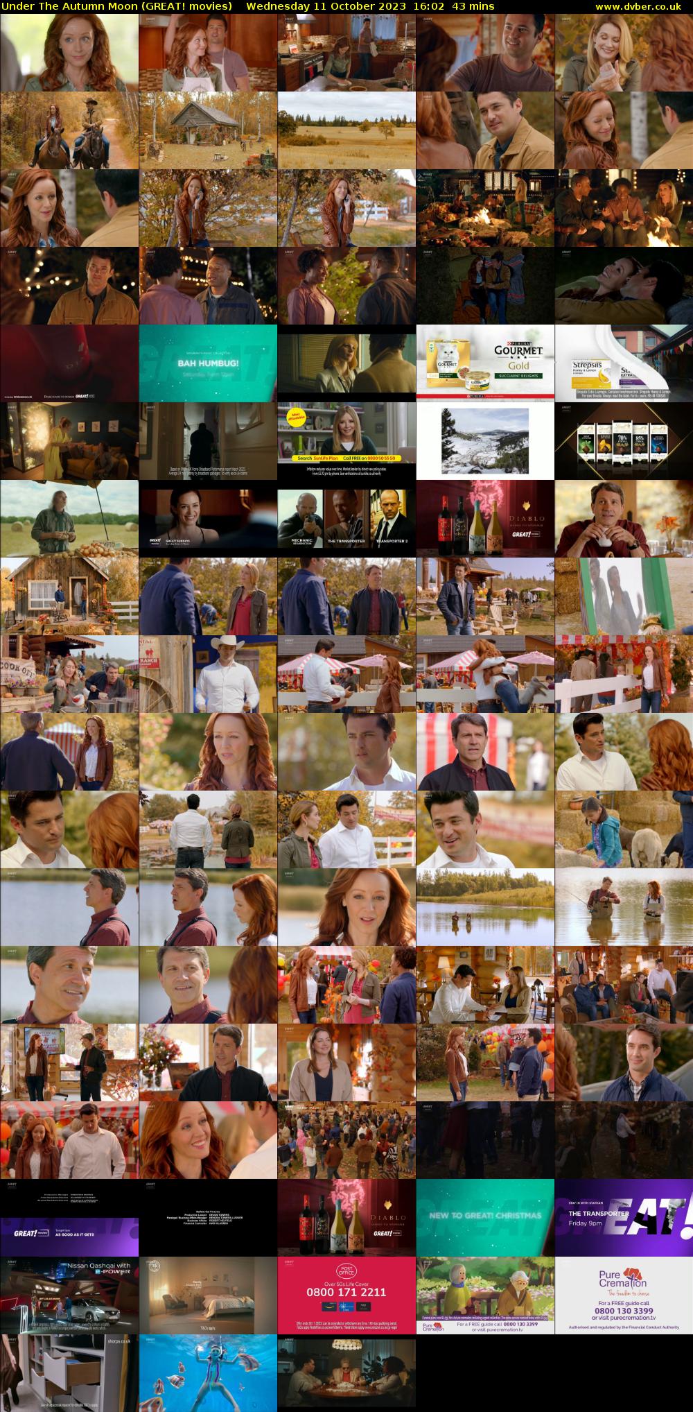 Under The Autumn Moon (GREAT! movies) Wednesday 11 October 2023 16:02 - 16:45