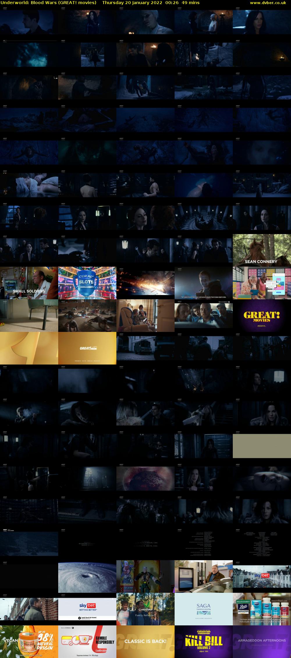 Underworld: Blood Wars (GREAT! movies) Thursday 20 January 2022 00:26 - 01:15