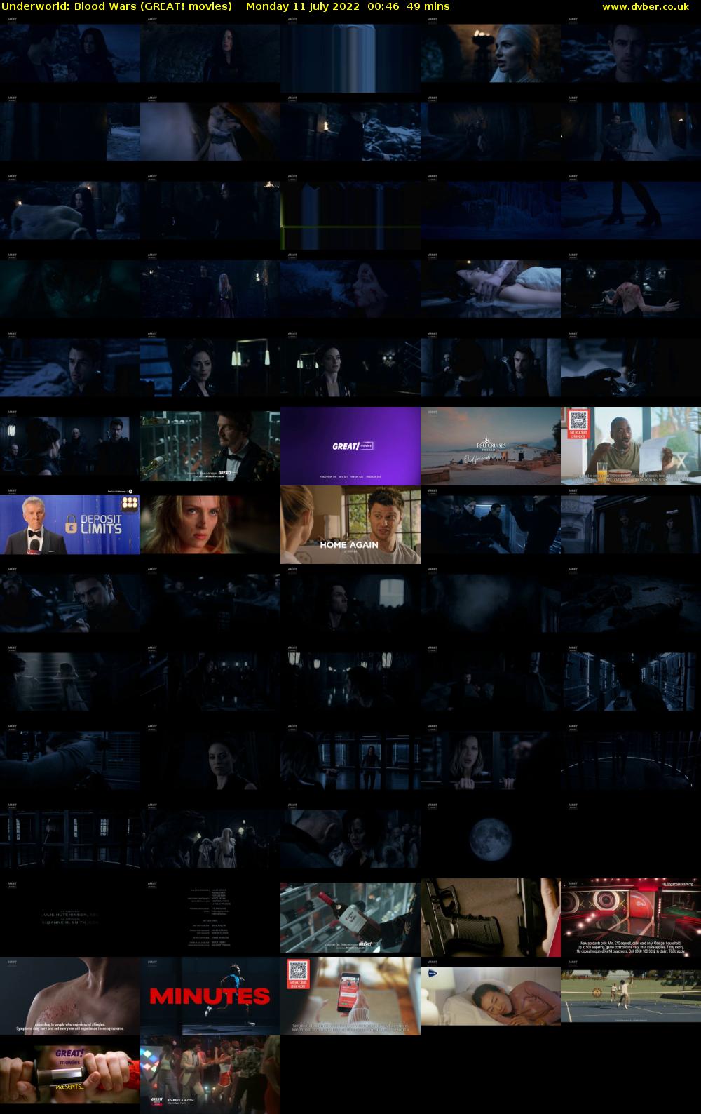 Underworld: Blood Wars (GREAT! movies) Monday 11 July 2022 00:46 - 01:35