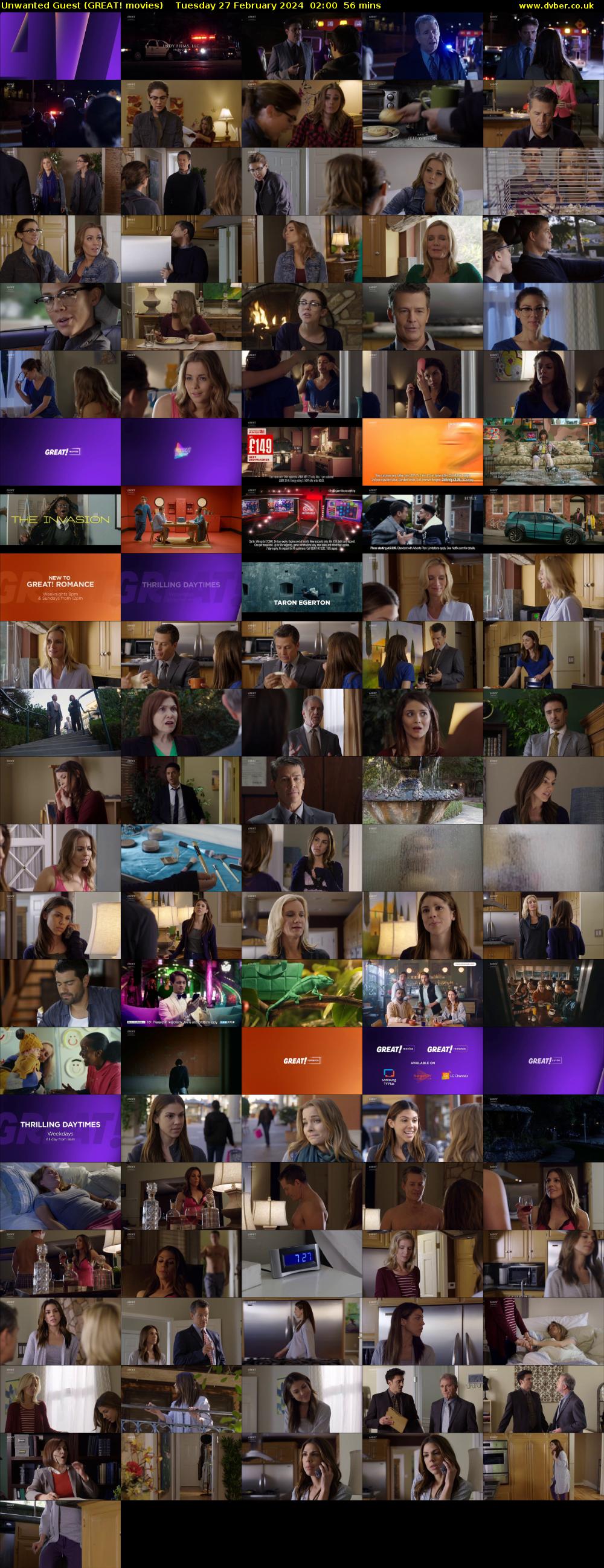 Unwanted Guest (GREAT! movies) Tuesday 27 February 2024 02:00 - 02:56
