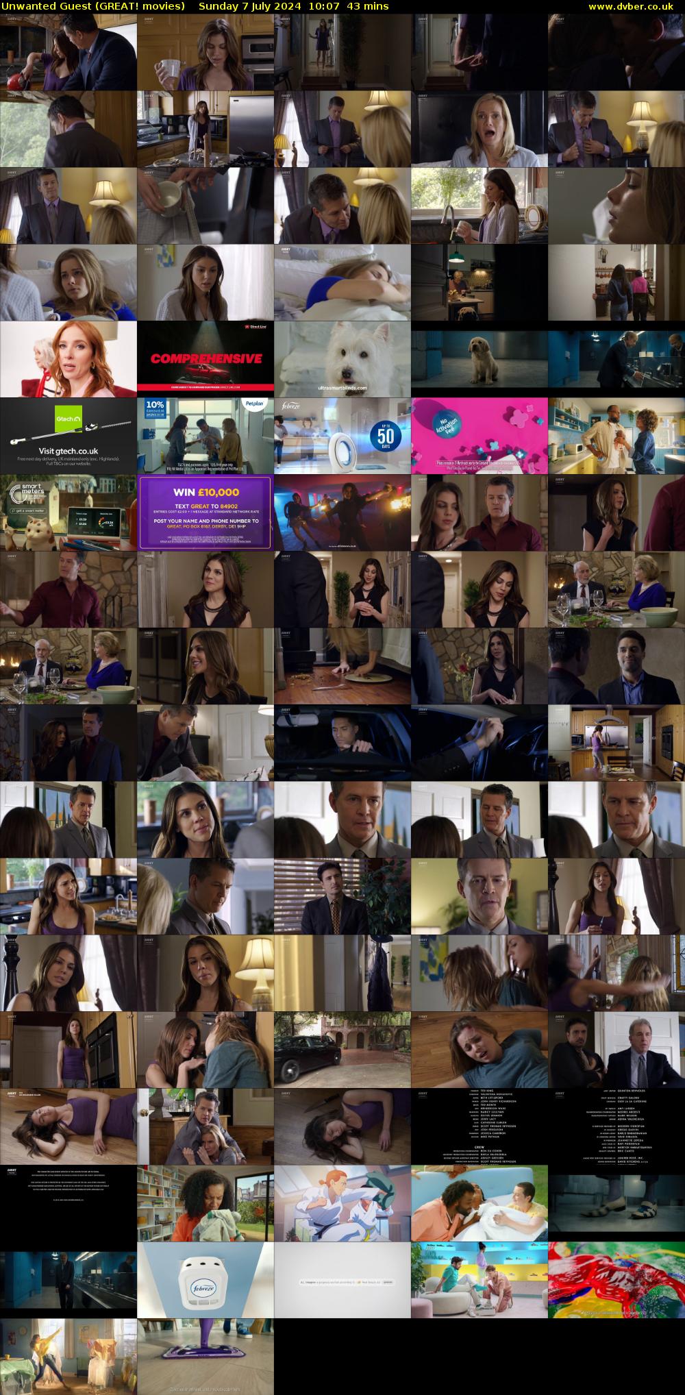 Unwanted Guest (GREAT! movies) Sunday 7 July 2024 10:07 - 10:50