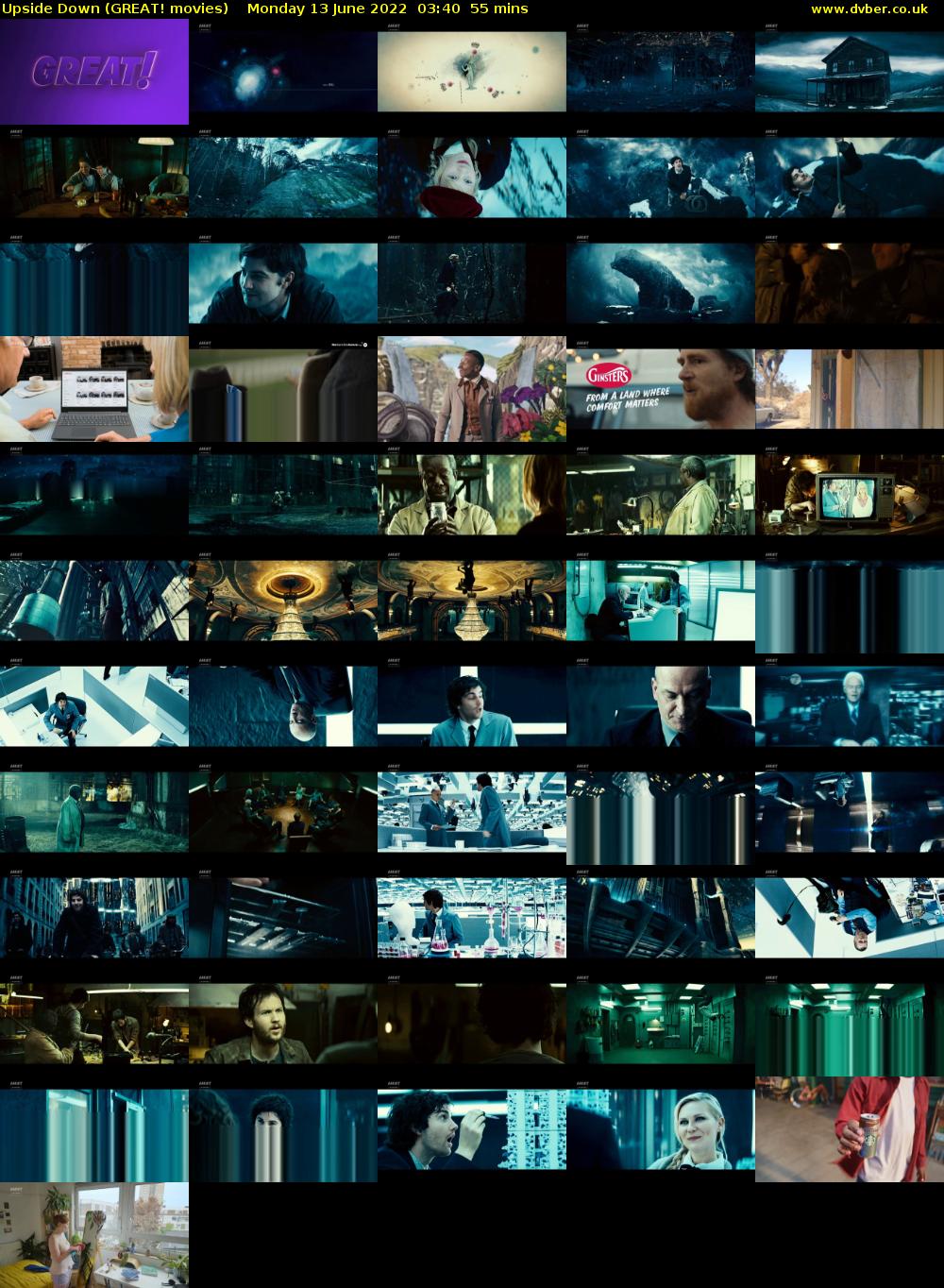 Upside Down (GREAT! movies) Monday 13 June 2022 03:40 - 04:35