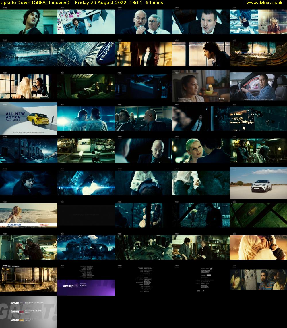 Upside Down (GREAT! movies) Friday 26 August 2022 18:01 - 19:05