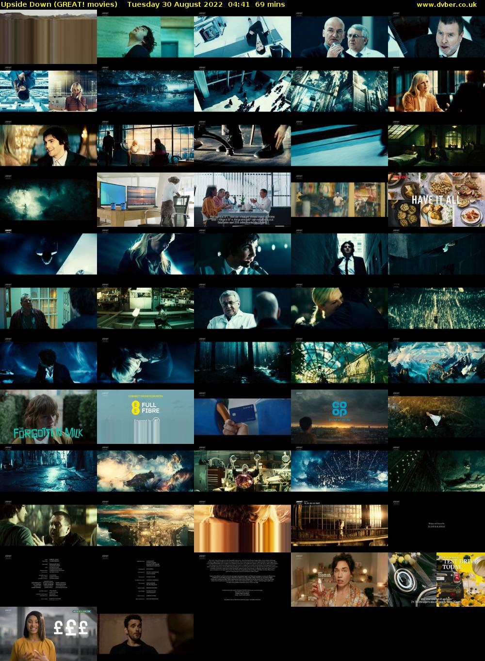 Upside Down (GREAT! movies) Tuesday 30 August 2022 04:41 - 05:50