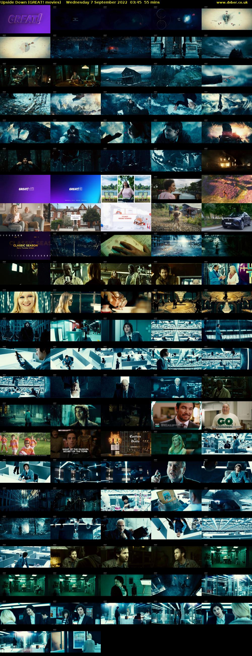 Upside Down (GREAT! movies) Wednesday 7 September 2022 03:45 - 04:40