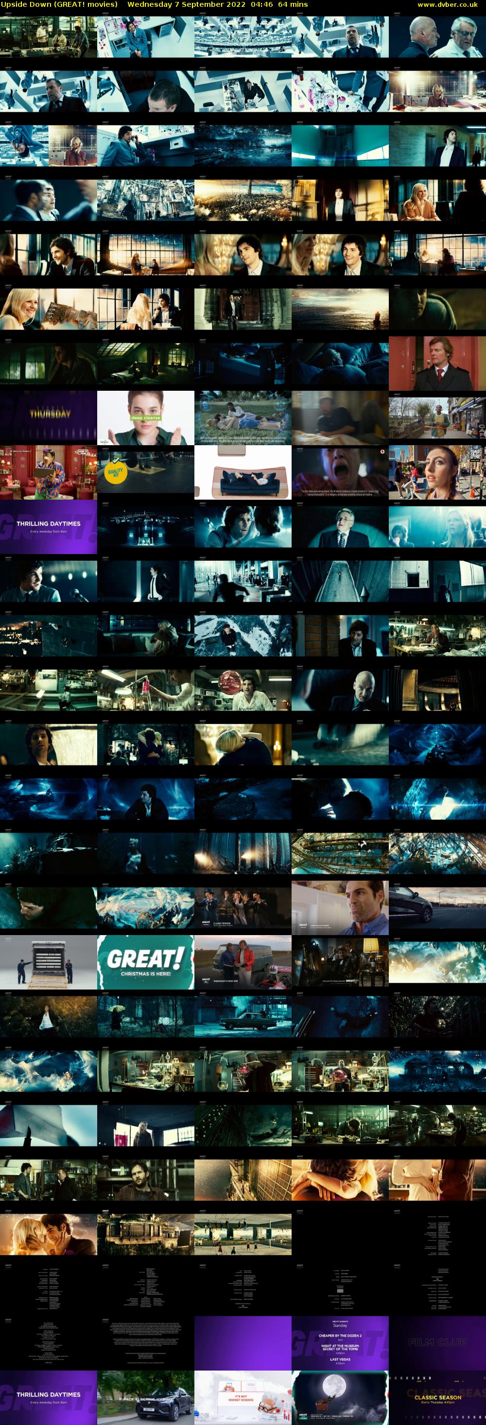 Upside Down (GREAT! movies) Wednesday 7 September 2022 04:46 - 05:50