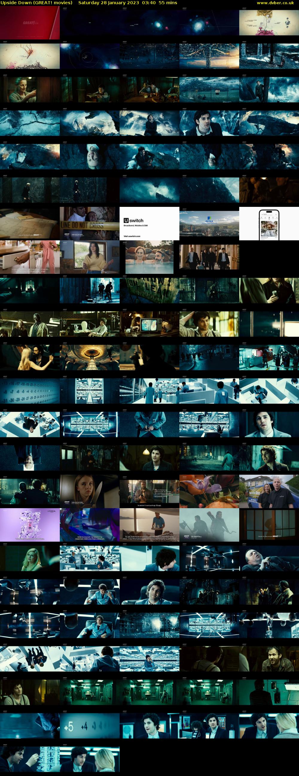 Upside Down (GREAT! movies) Saturday 28 January 2023 03:40 - 04:35