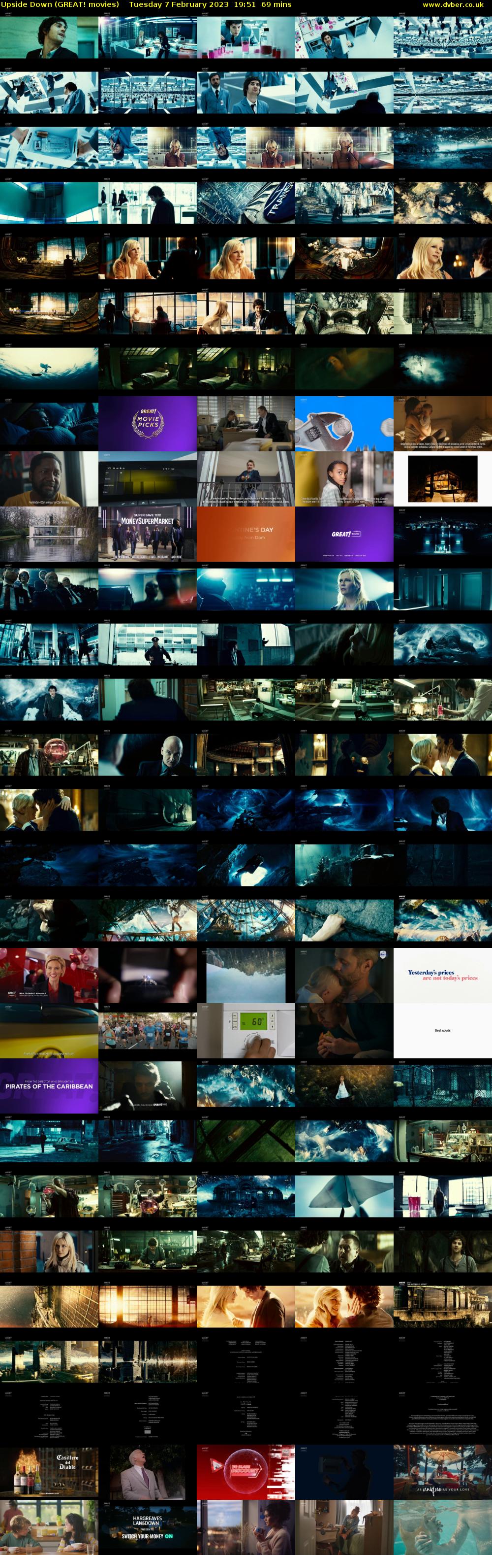Upside Down (GREAT! movies) Tuesday 7 February 2023 19:51 - 21:00