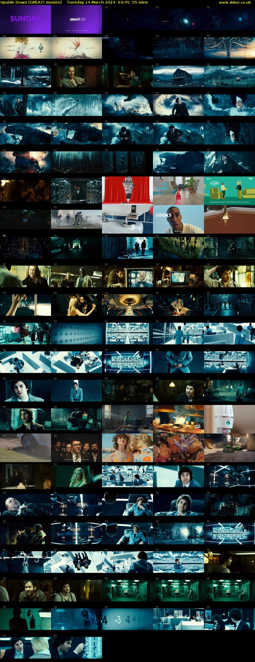 Upside Down (GREAT! movies) Tuesday 14 March 2023 03:45 - 04:40