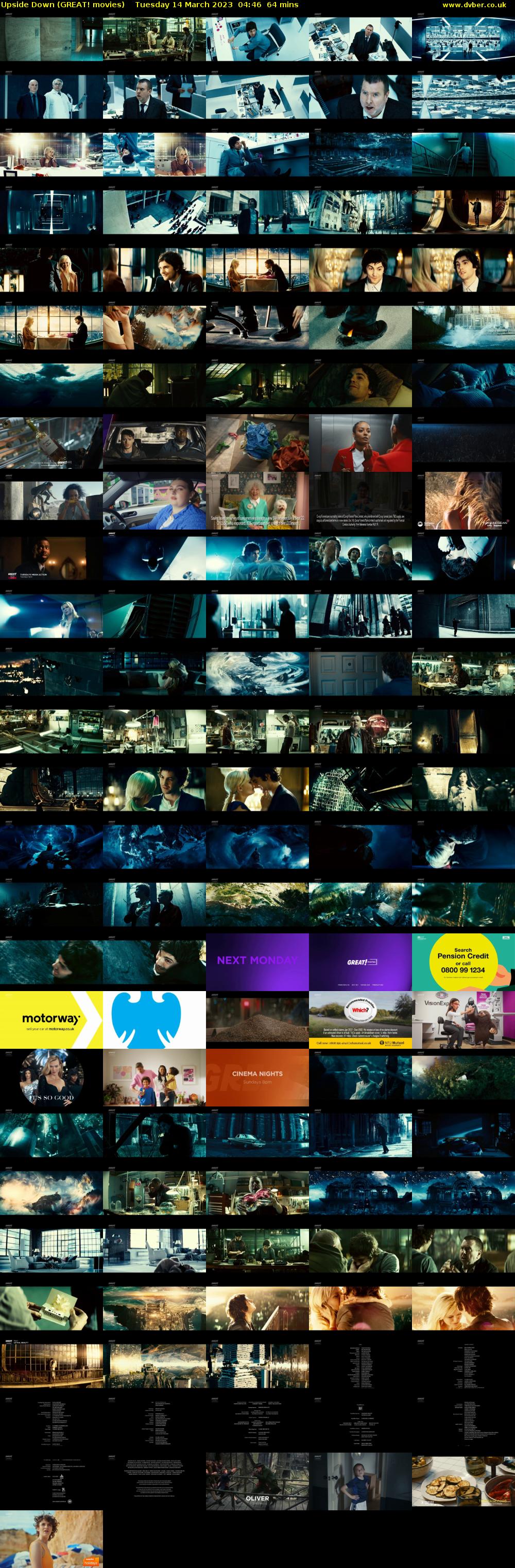 Upside Down (GREAT! movies) Tuesday 14 March 2023 04:46 - 05:50