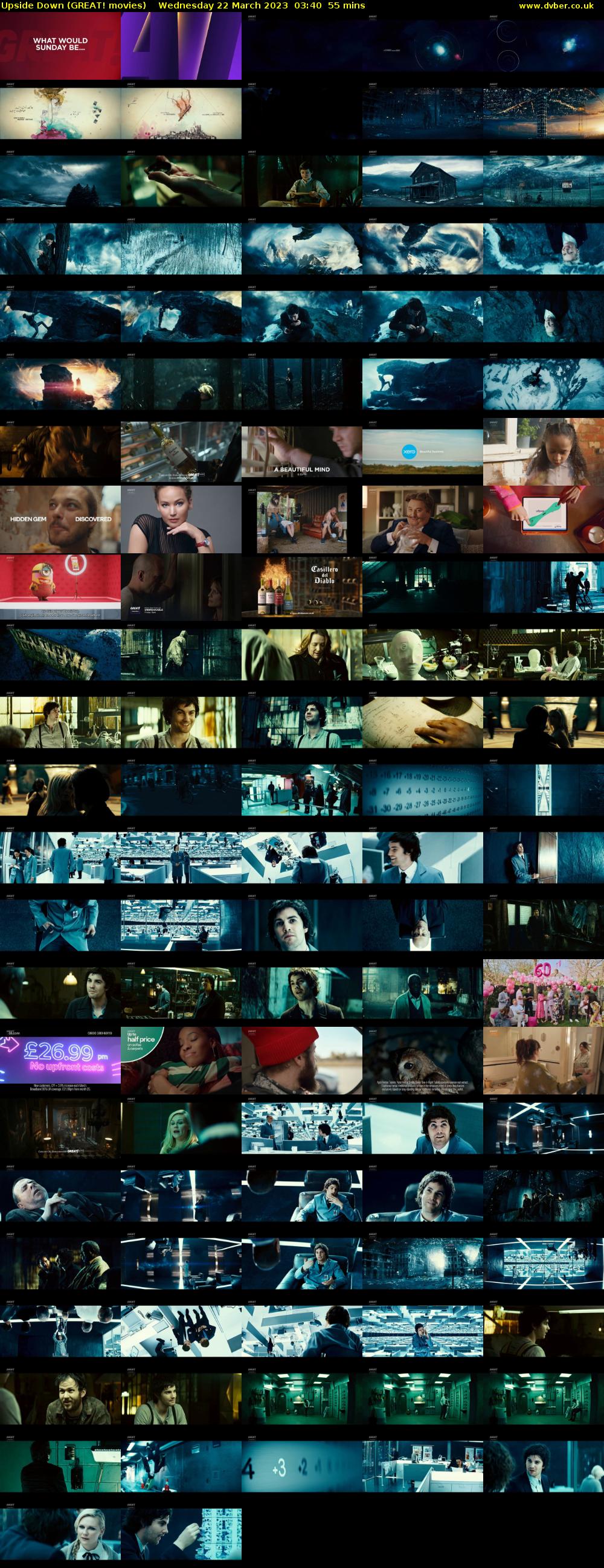 Upside Down (GREAT! movies) Wednesday 22 March 2023 03:40 - 04:35