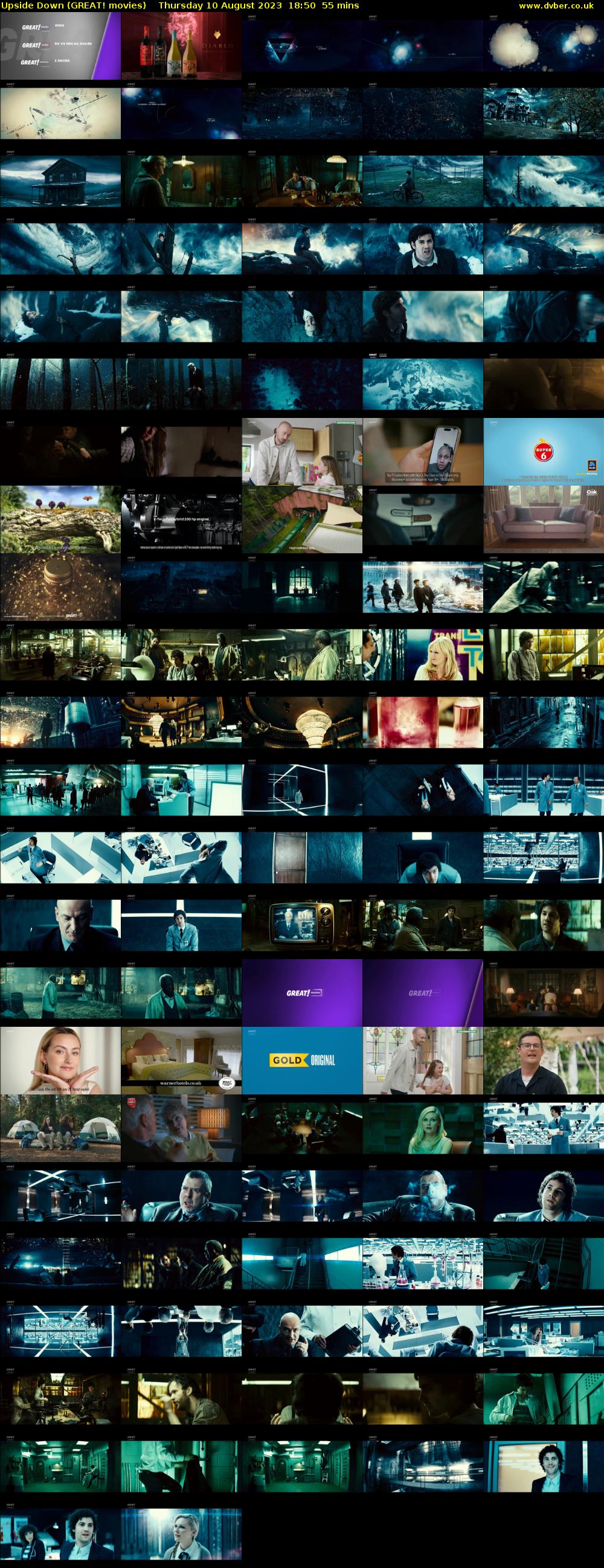 Upside Down (GREAT! movies) Thursday 10 August 2023 18:50 - 19:45