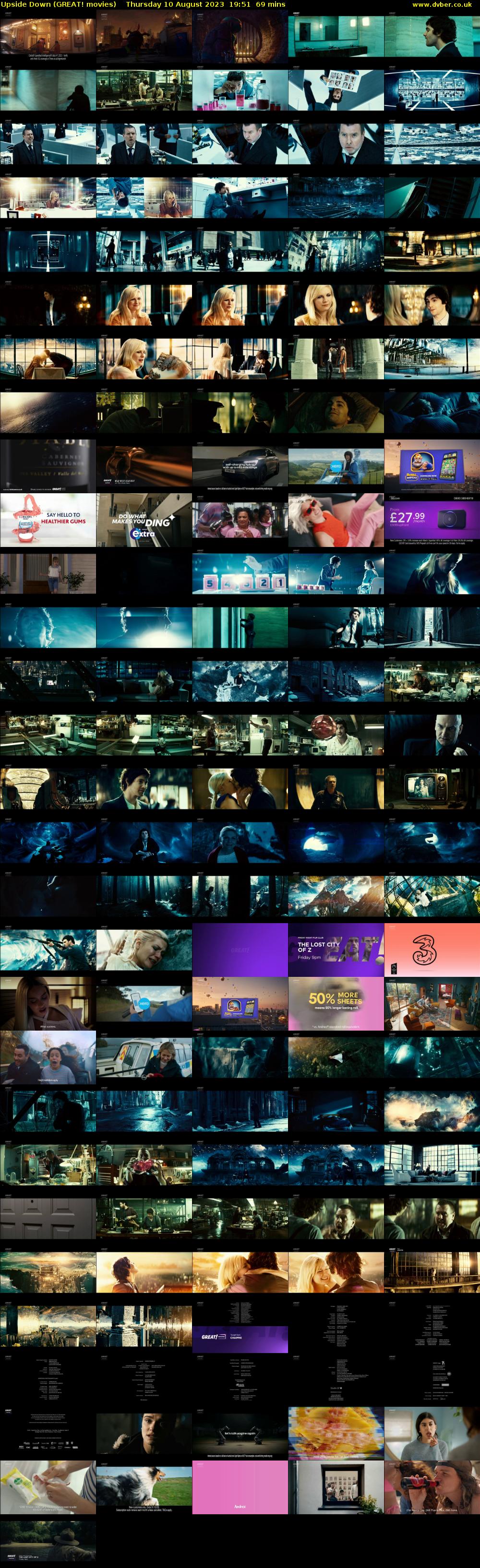 Upside Down (GREAT! movies) Thursday 10 August 2023 19:51 - 21:00
