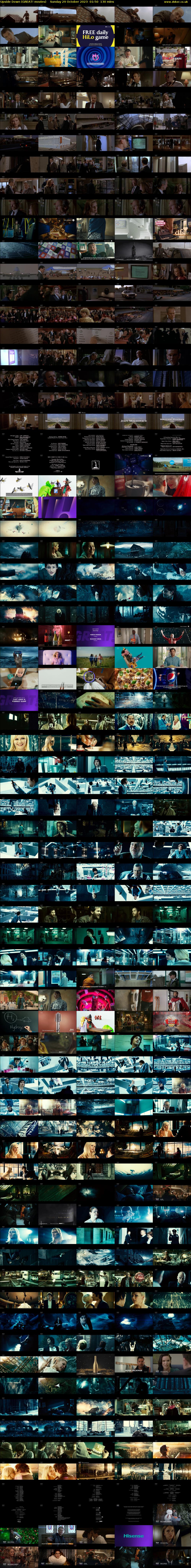 Upside Down (GREAT! movies) Sunday 29 October 2023 01:50 - 03:00