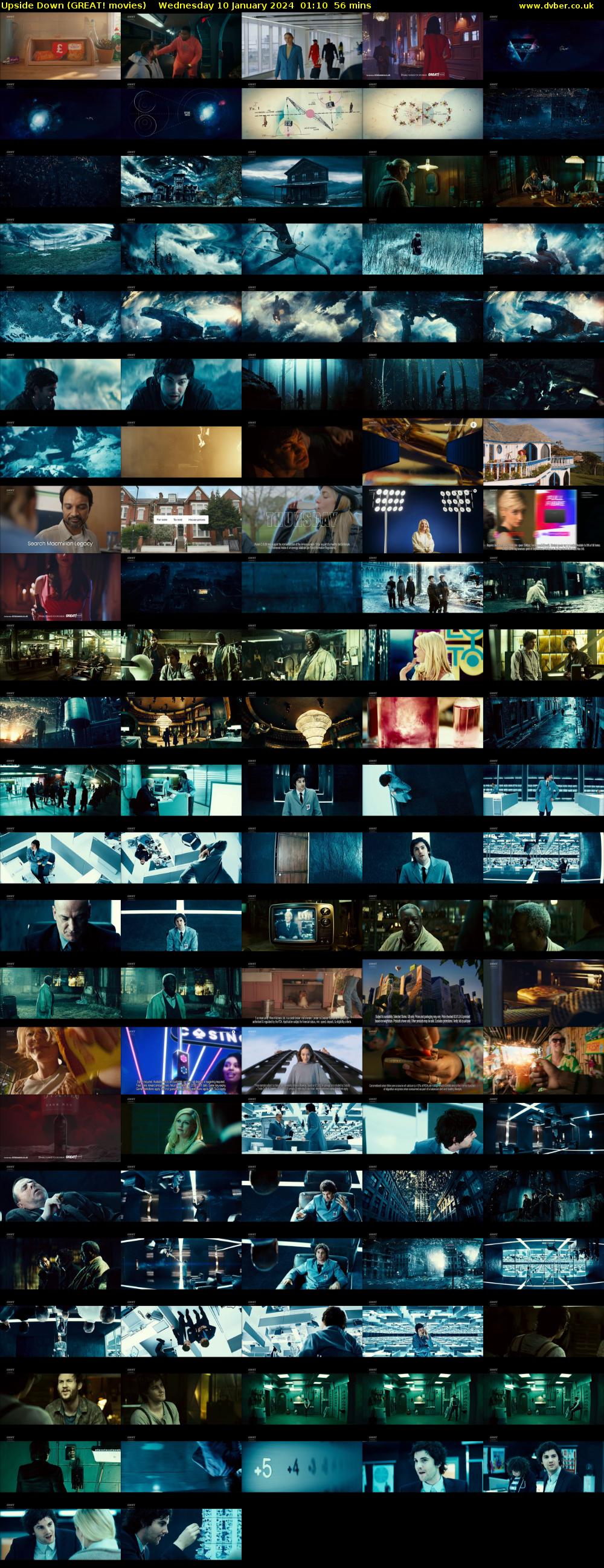 Upside Down (GREAT! movies) Wednesday 10 January 2024 01:10 - 02:06