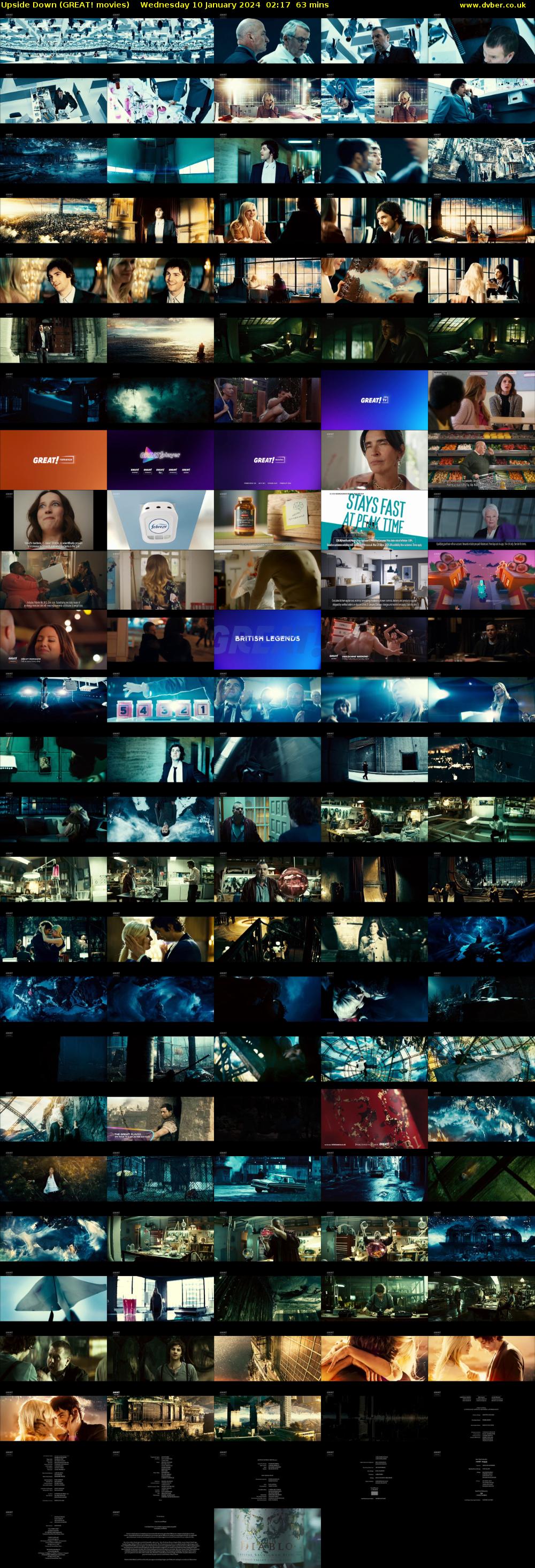 Upside Down (GREAT! movies) Wednesday 10 January 2024 02:17 - 03:20