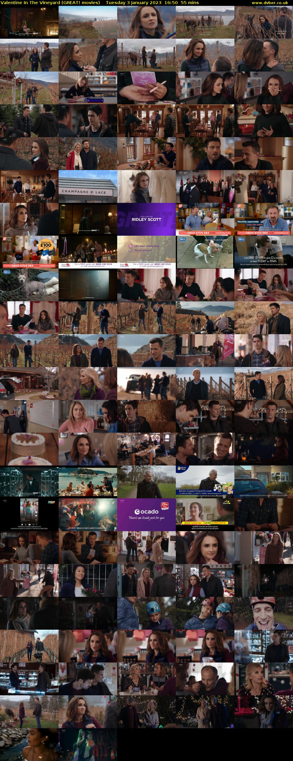 Valentine In The Vineyard (GREAT! movies) Tuesday 3 January 2023 16:50 - 17:45