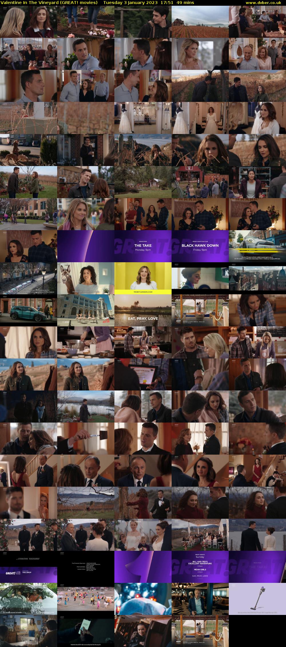 Valentine In The Vineyard (GREAT! movies) Tuesday 3 January 2023 17:51 - 18:40