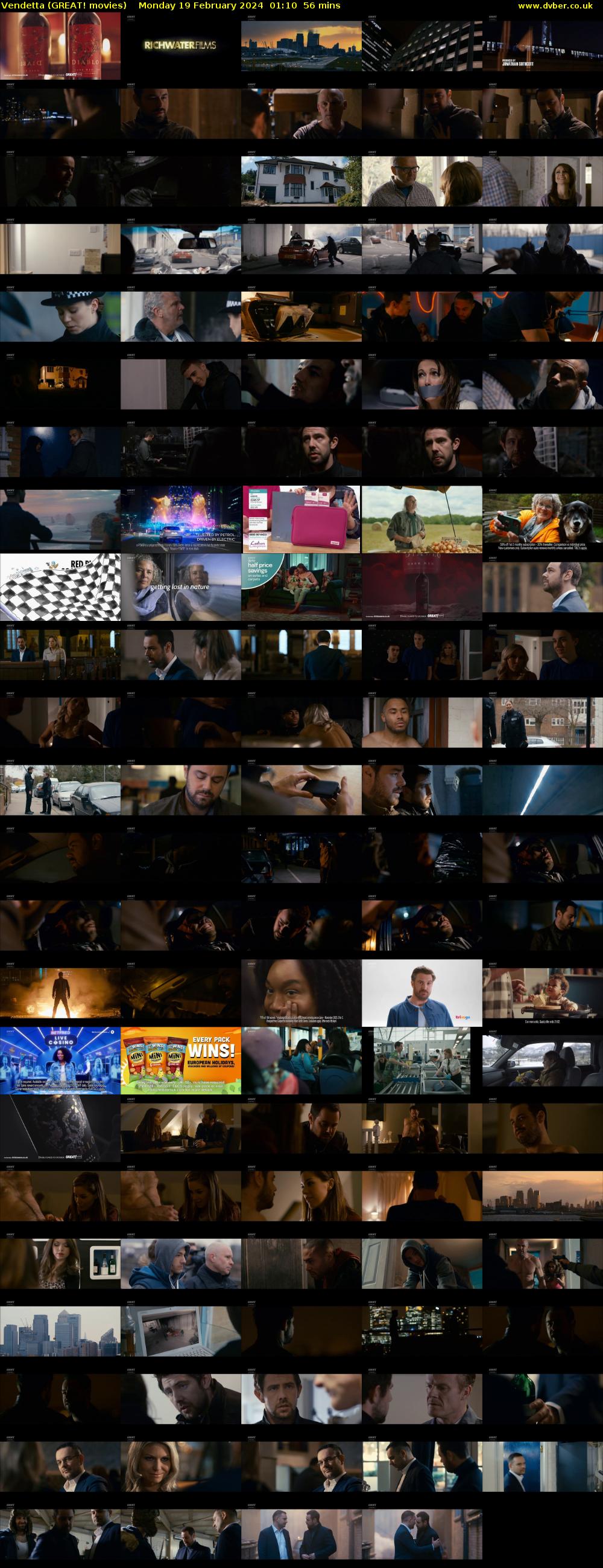 Vendetta (GREAT! movies) Monday 19 February 2024 01:10 - 02:06