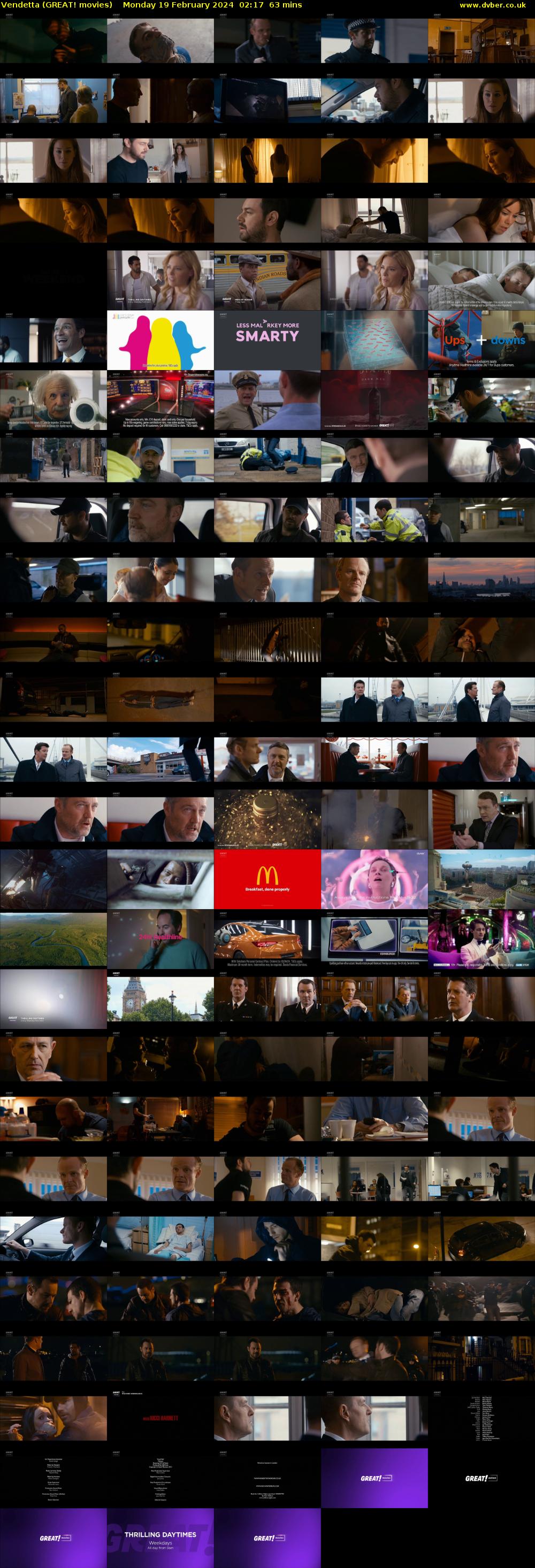 Vendetta (GREAT! movies) Monday 19 February 2024 02:17 - 03:20