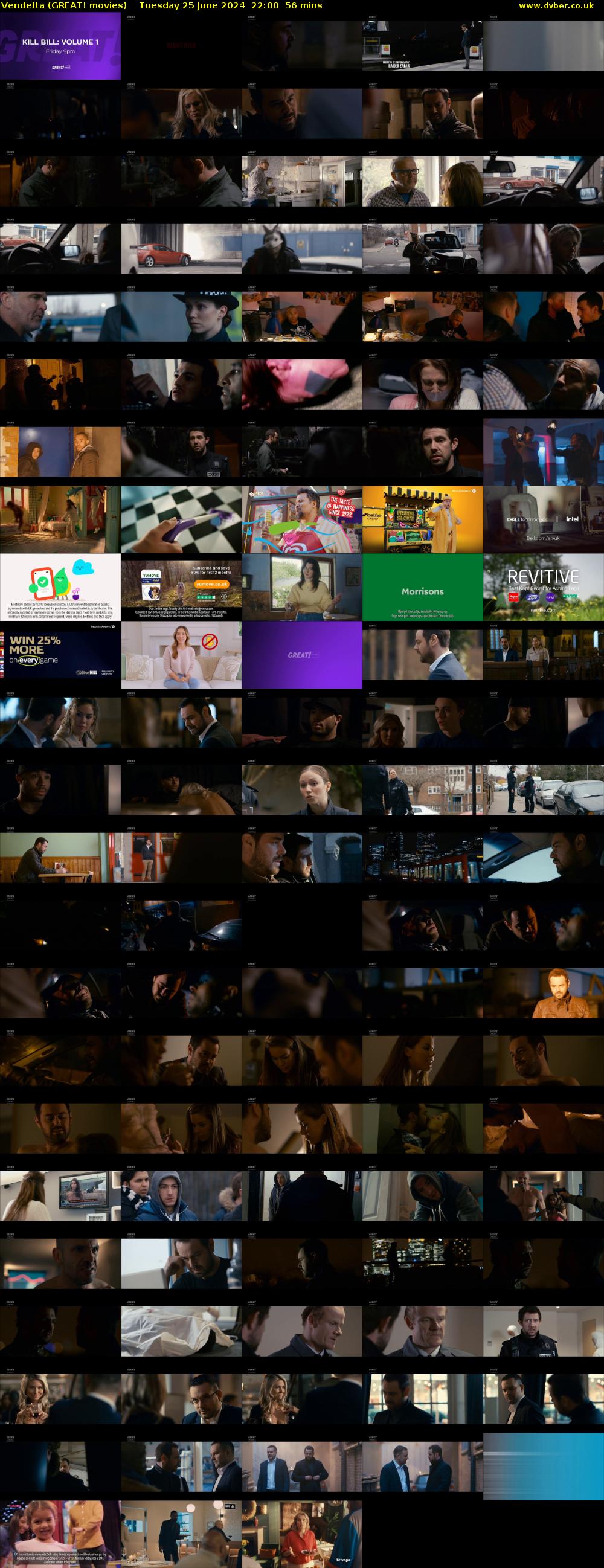 Vendetta (GREAT! movies) Tuesday 25 June 2024 22:00 - 22:56