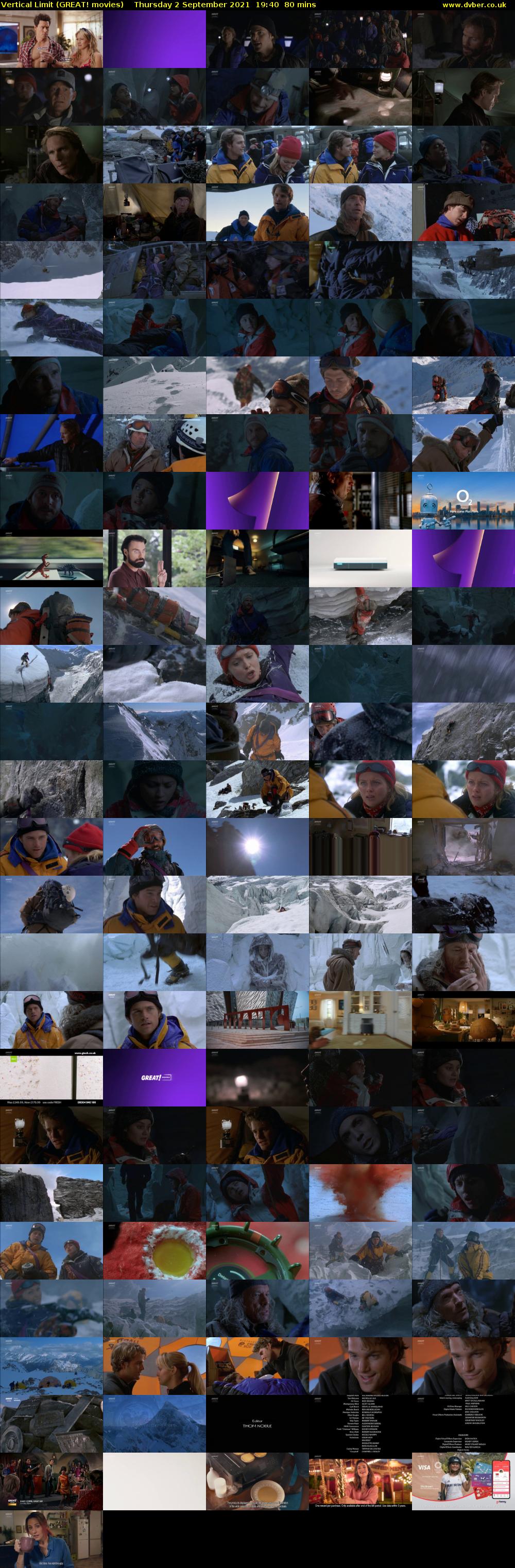 Vertical Limit (GREAT! movies) Thursday 2 September 2021 19:40 - 21:00