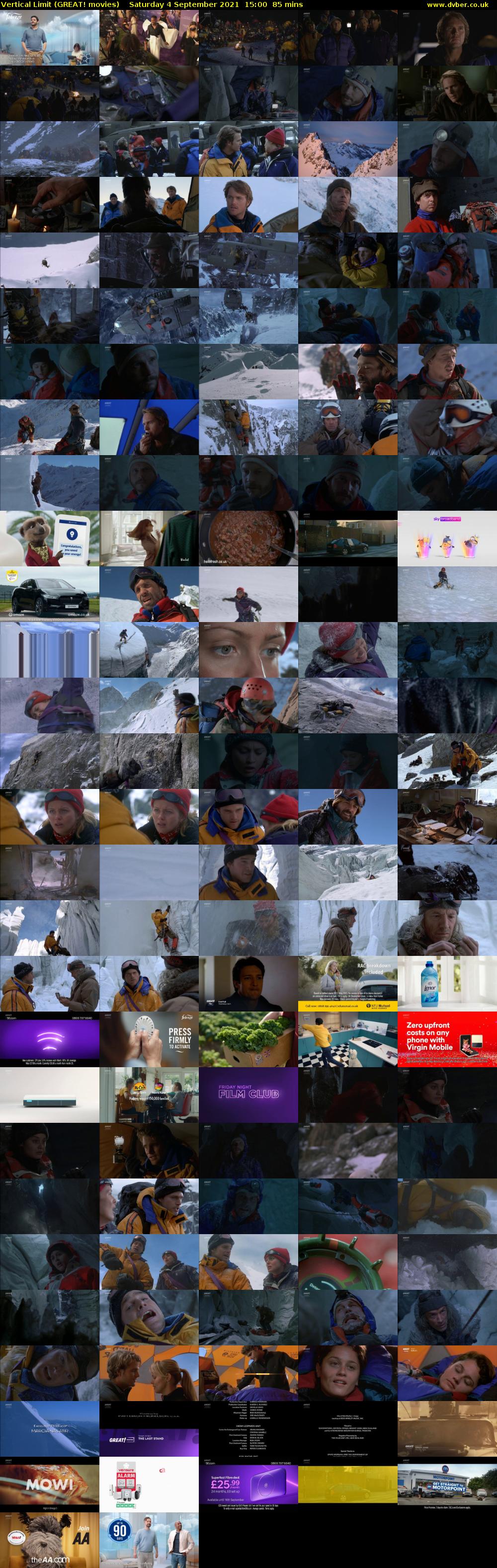 Vertical Limit (GREAT! movies) Saturday 4 September 2021 15:00 - 16:25