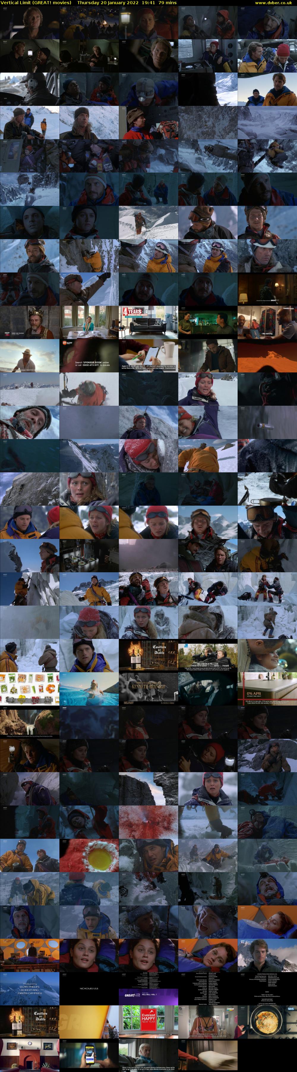 Vertical Limit (GREAT! movies) Thursday 20 January 2022 19:41 - 21:00