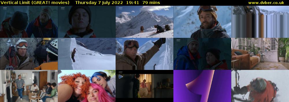 Vertical Limit (GREAT! movies) Thursday 7 July 2022 19:41 - 21:00