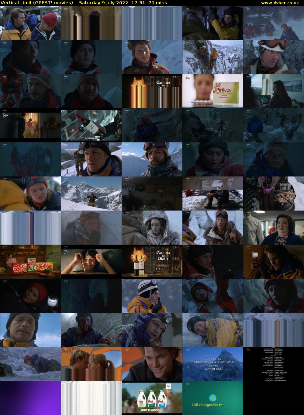 Vertical Limit (GREAT! movies) Saturday 9 July 2022 17:31 - 18:50