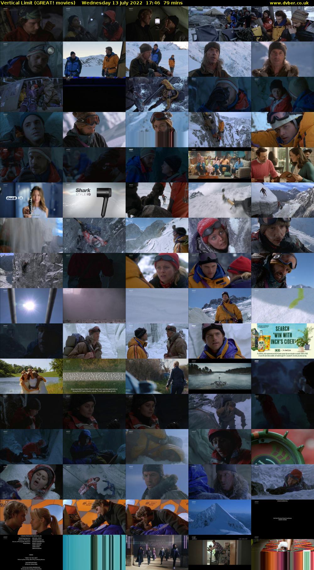 Vertical Limit (GREAT! movies) Wednesday 13 July 2022 17:46 - 19:05