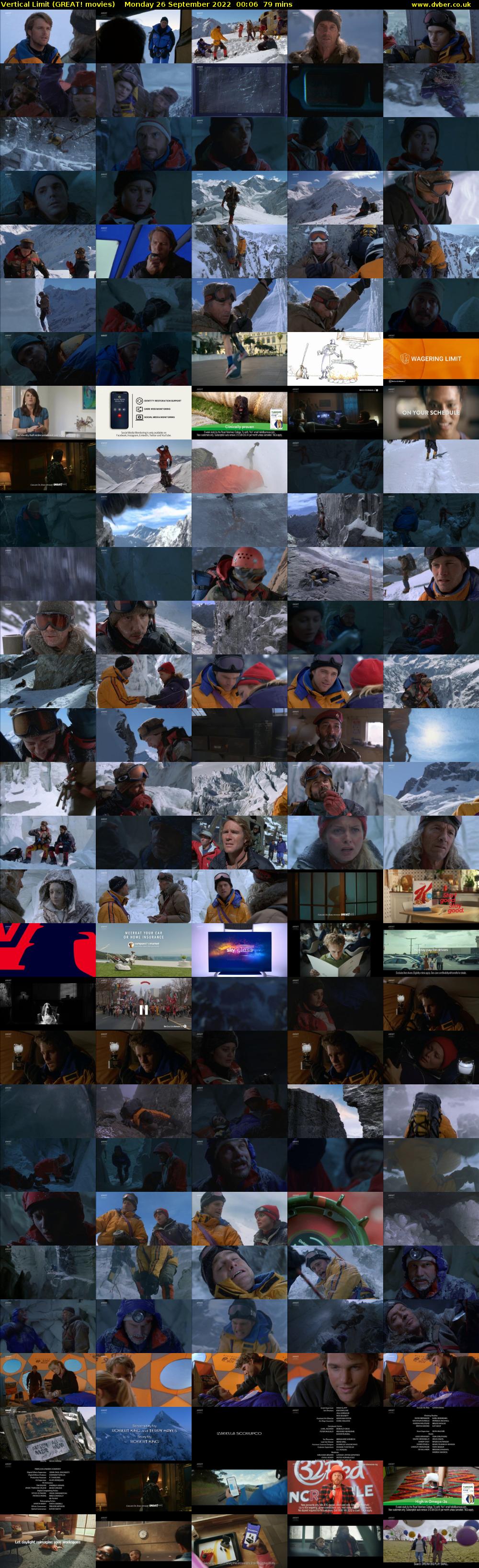 Vertical Limit (GREAT! movies) Monday 26 September 2022 00:06 - 01:25