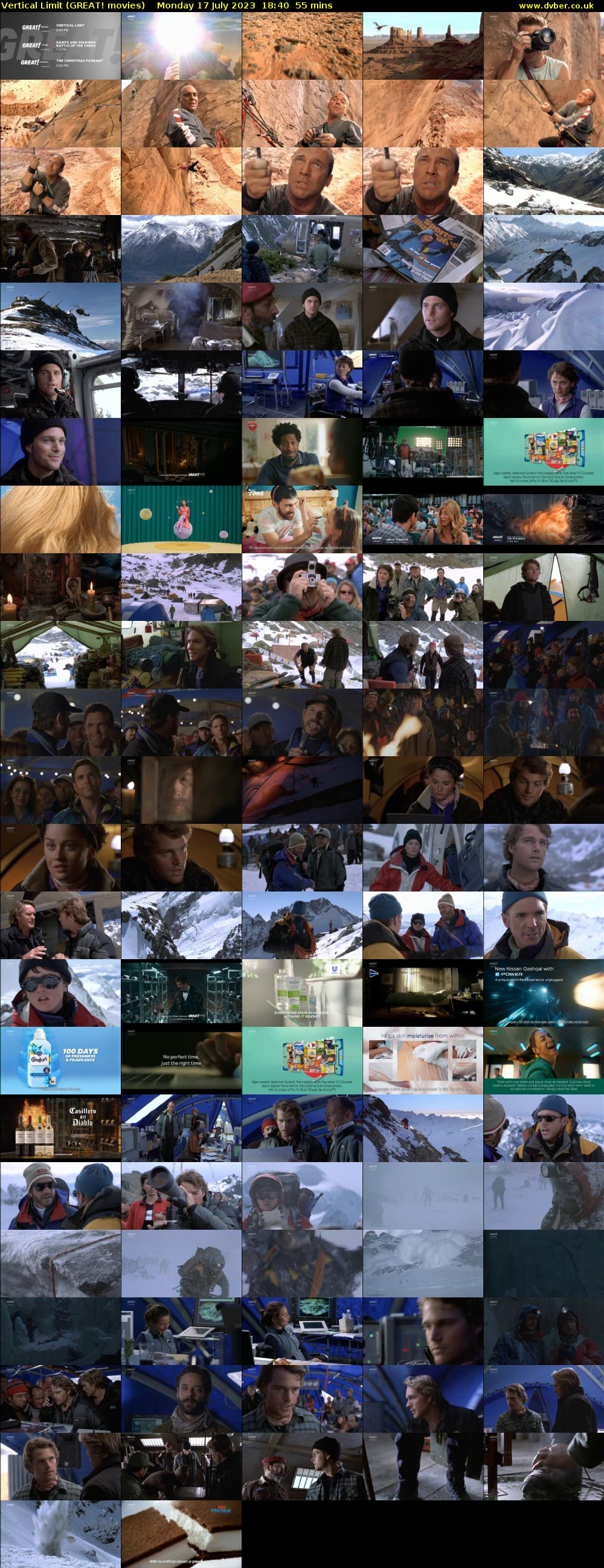Vertical Limit (GREAT! movies) Monday 17 July 2023 18:40 - 19:35